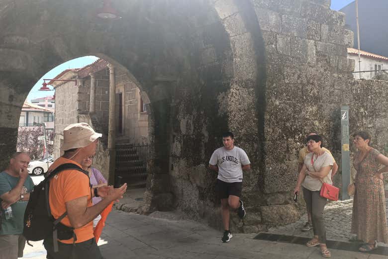 Uma das portas históricas de entrada