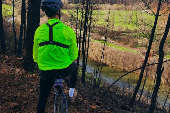 Balade à vélo au barrage de Caldeirão