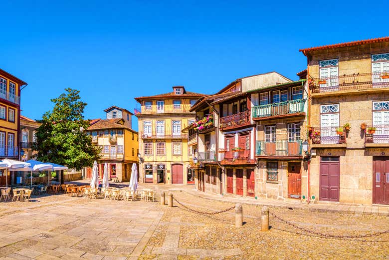 Beautiful streets in Guimarães