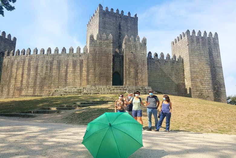 Group at the Castle of Guimarães