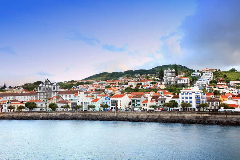 Casas do porto da Horta