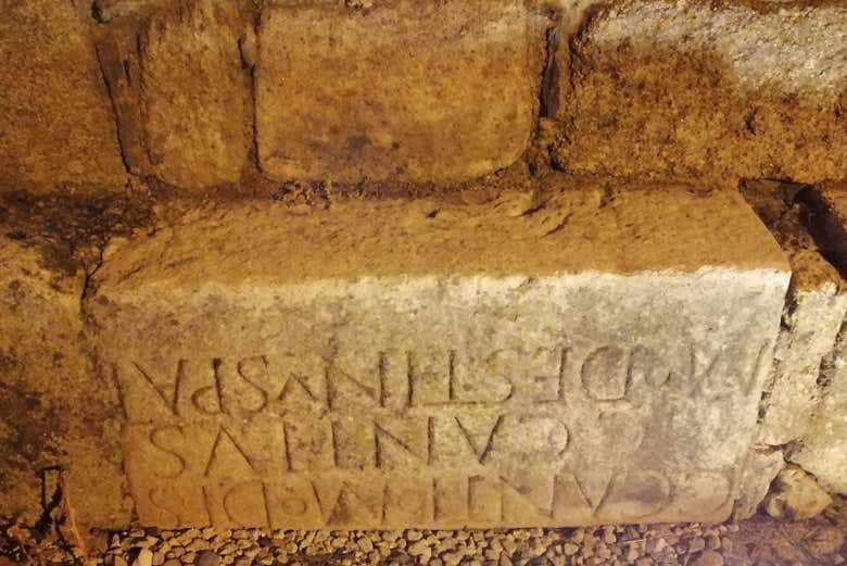 Part of the Roman epigraphic collection