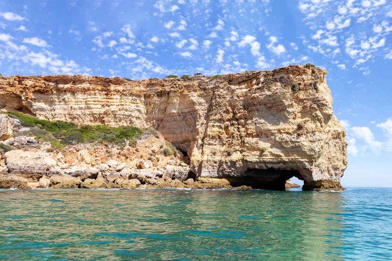 Abruptos acantilados del Algarve