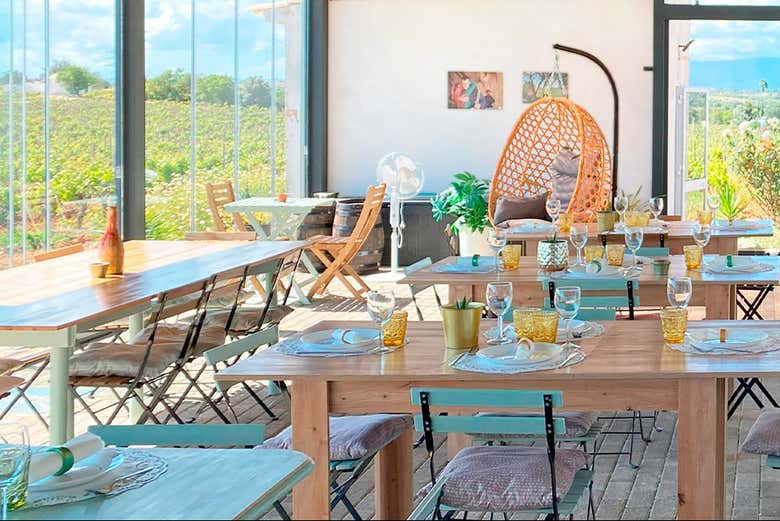 Tutto pronto per la degustazione