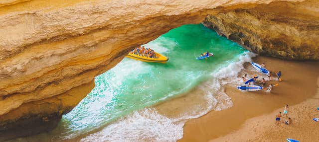 Tour en kayak por las cuevas de Benagil