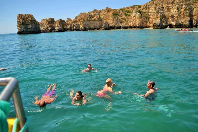 Dive into the refreshing water
