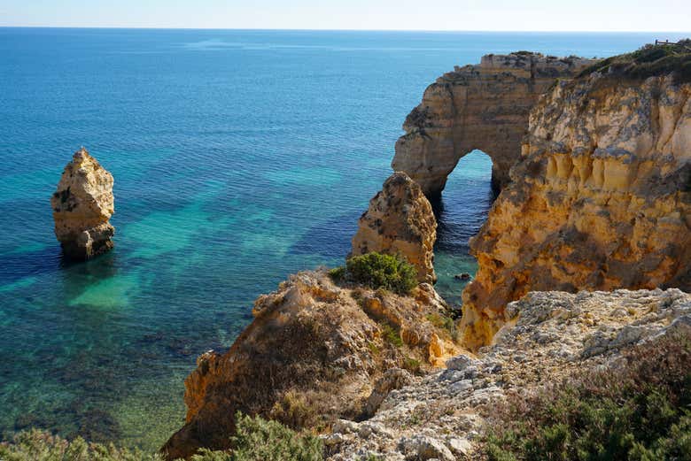 Paisajes del Algarve, en el sur de Portugal