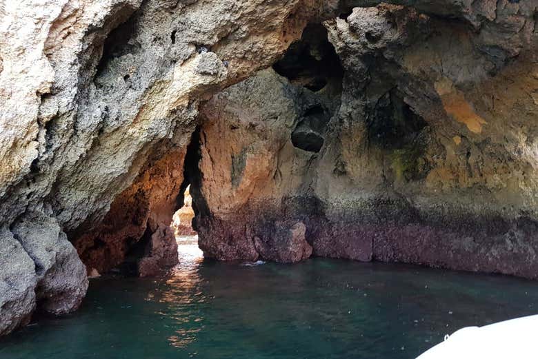 Gruta en Ponta da Piedade