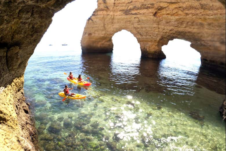 Kayak por ponte