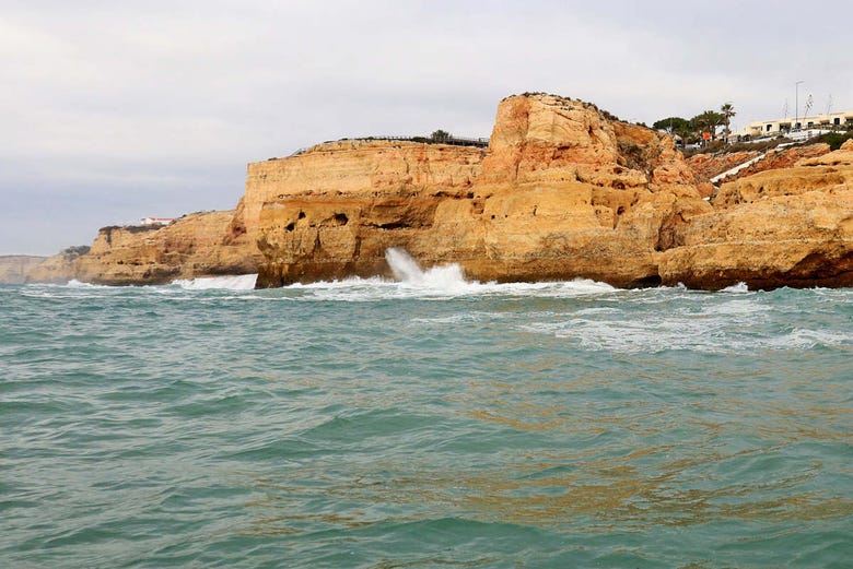 Paesaggi della costa dell'Algarve