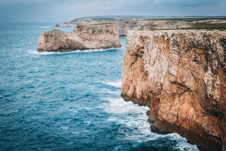 Panorámica de los acantilados de la Costa Vicentina