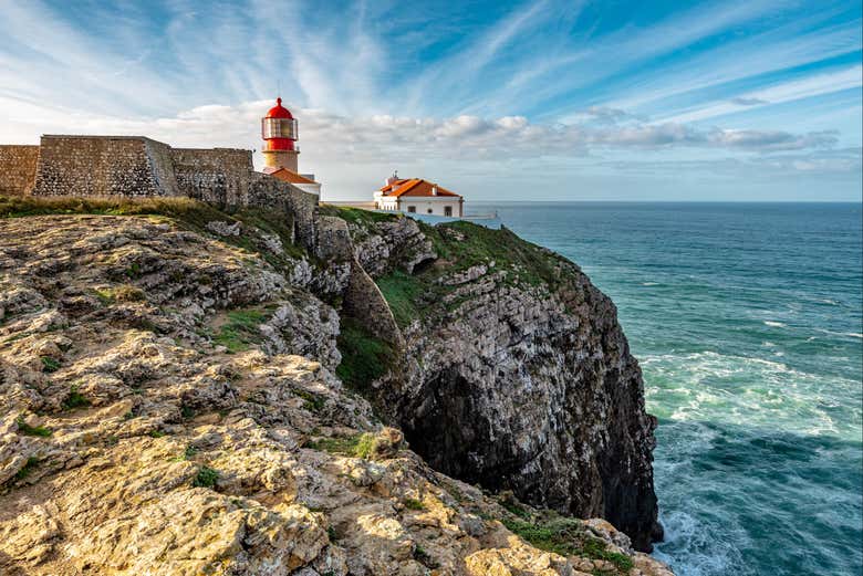 Desfrutando das vistas do Cabo de São Vicente