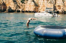Balade en bateau à Lagos + Trampoline aquatique