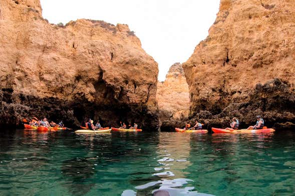 Tour en kayak por Ponta da Piedade