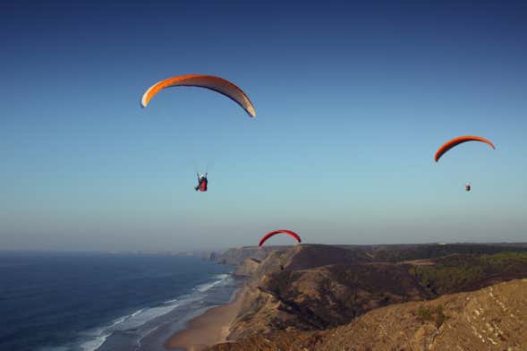 Volo in parapendio a Lagos