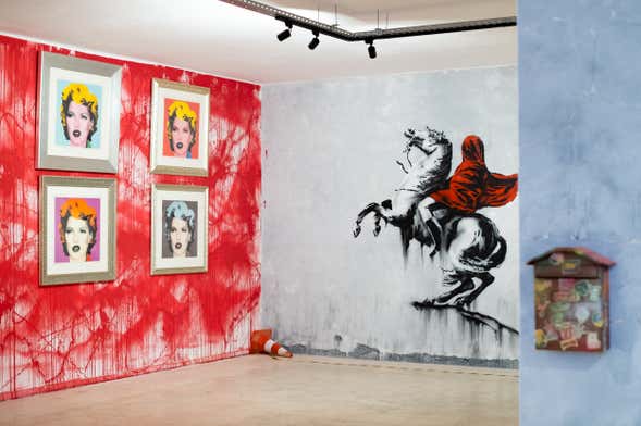 Ingresso do Museu Banksy Lisboa