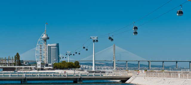 Ingresso do teleférico de Lisboa