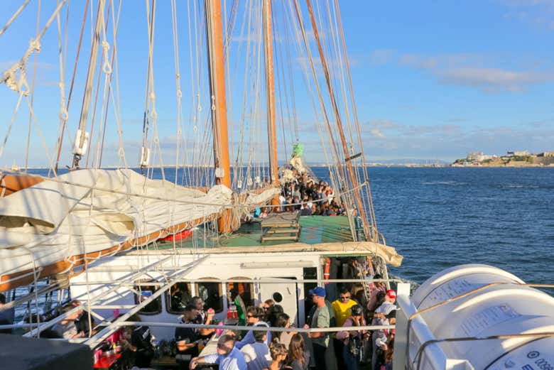 Sailing on the Tagus River