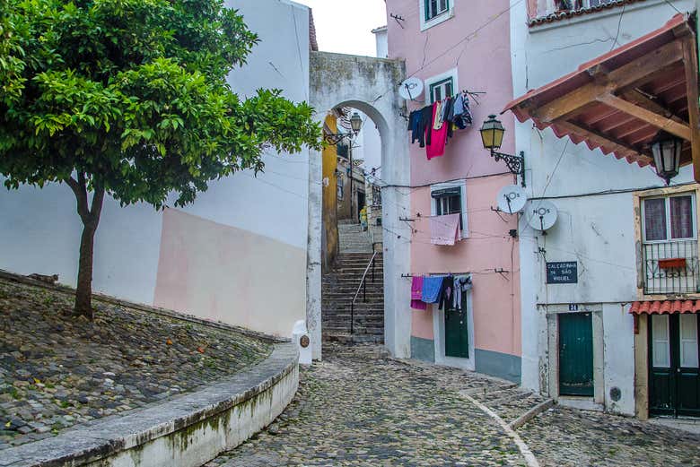Calles típicas de Alfama