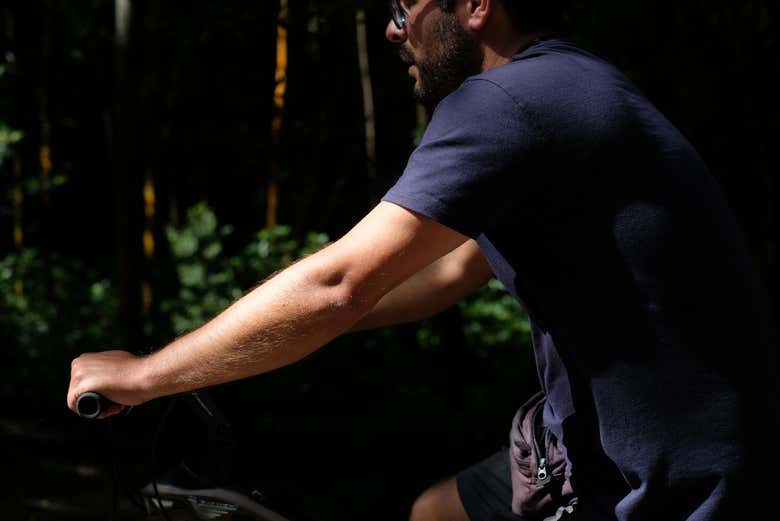 Balade à vélo dans le parc forestier de Monsanto
