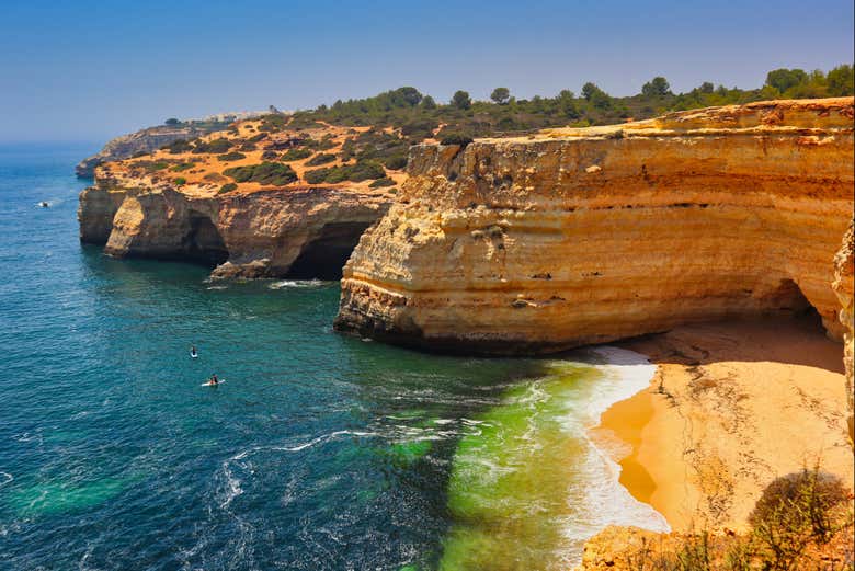 O Algarve, no sul de Portugal