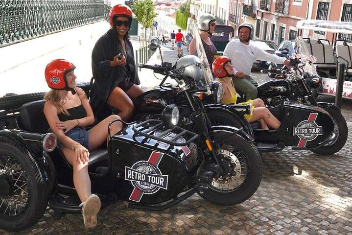 Parcourez Lisbonne en side-car