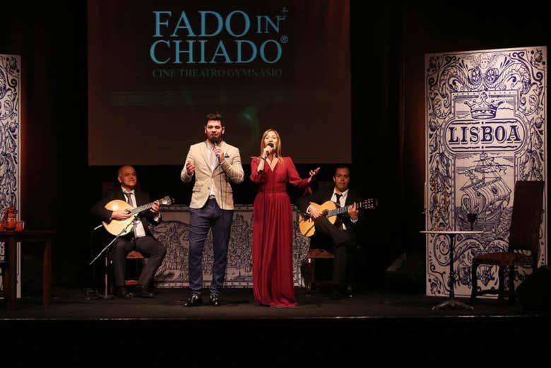 Spettacolo di fado a Chiado