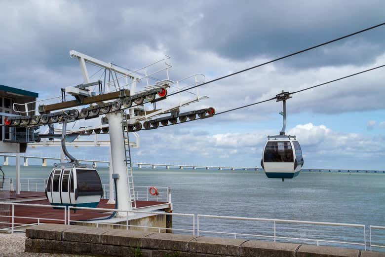 Estación del teleférico de Lisboa