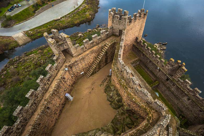 Vista Aérea del Castillo de Almourol