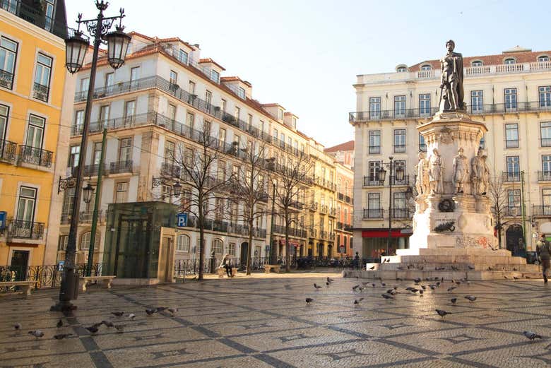 Nos detendremos en diferentes puntos del centro de Lisboa