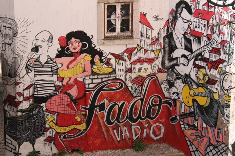 Graffiti à Lisbonne