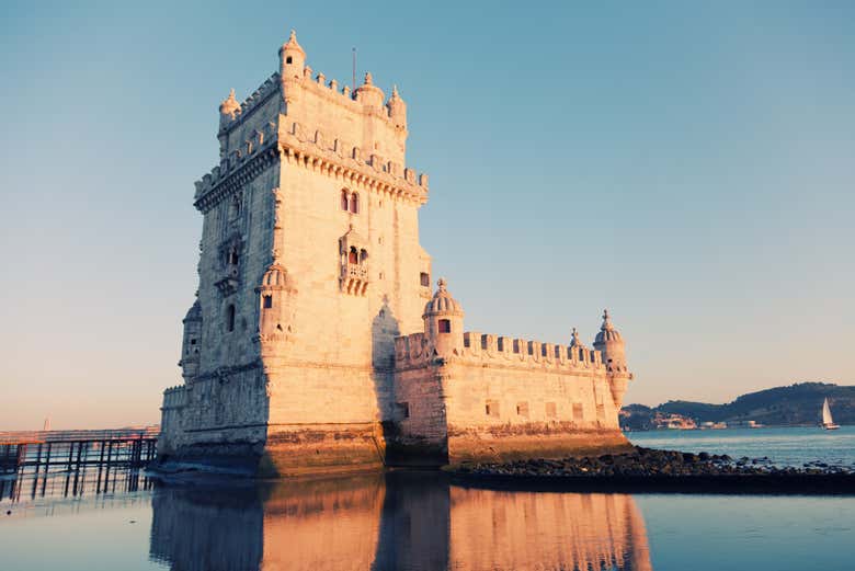 Torre de Belem al atardecer