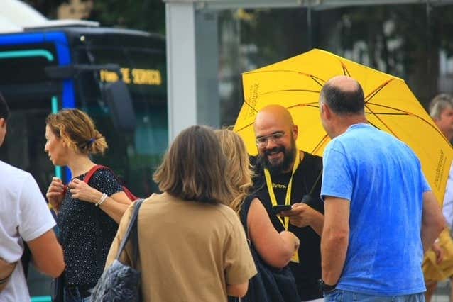 Durante el tour privado por Belém