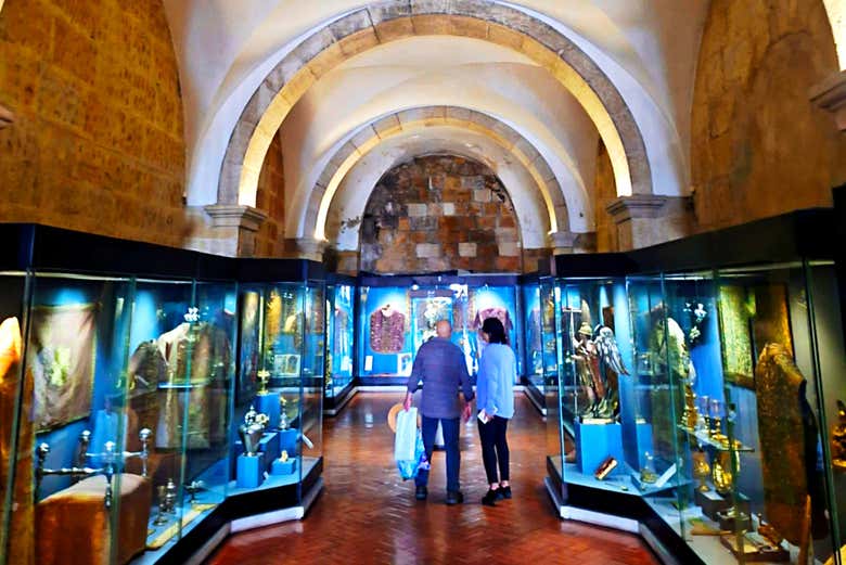 Interior de la Catedral de Lisboa