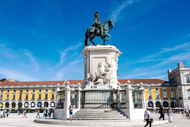 La Plaza del Comercio es el corazón de Lisboa