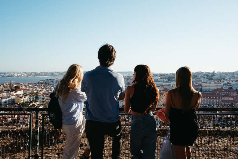 Take in breathtaking city views from Lisbon's famous hills