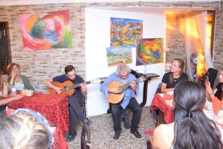 Musicians during the show