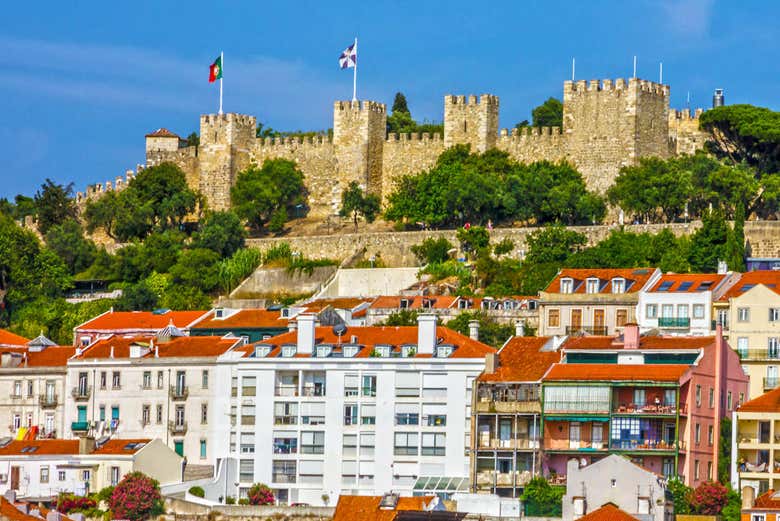 Panorámica del castillo de San Jorge