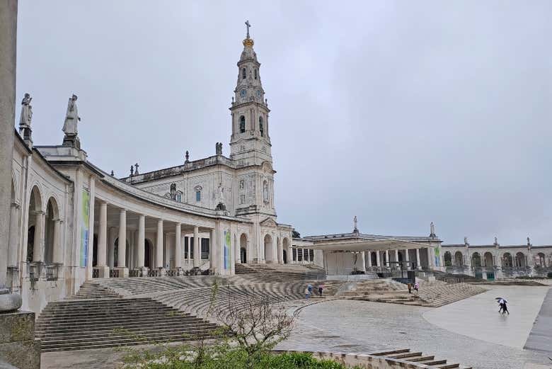 Una parte del Santuario di Fátima