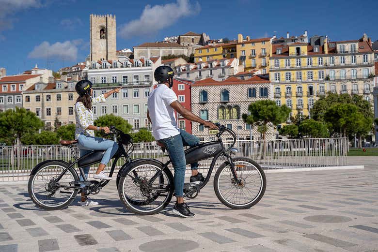 De bicicleta elétrica pelo centro de Lisboa