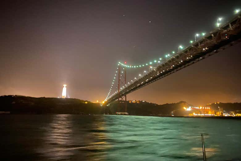Atravesando el Puente 25 de Abril