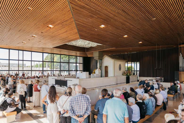 Capilla de las Apariciones en el Santuario de Fátima