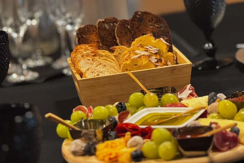Podremos degustar productos regionales en la clase de comida