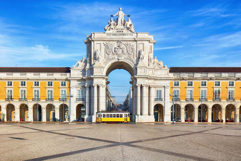 Praça do Comércio de Lisbonne