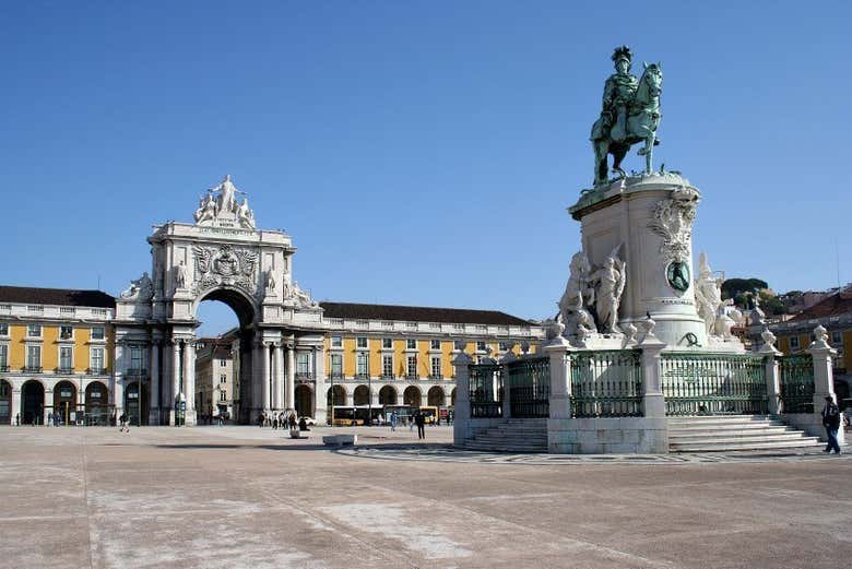 Praça do Comércio em Lisboa
