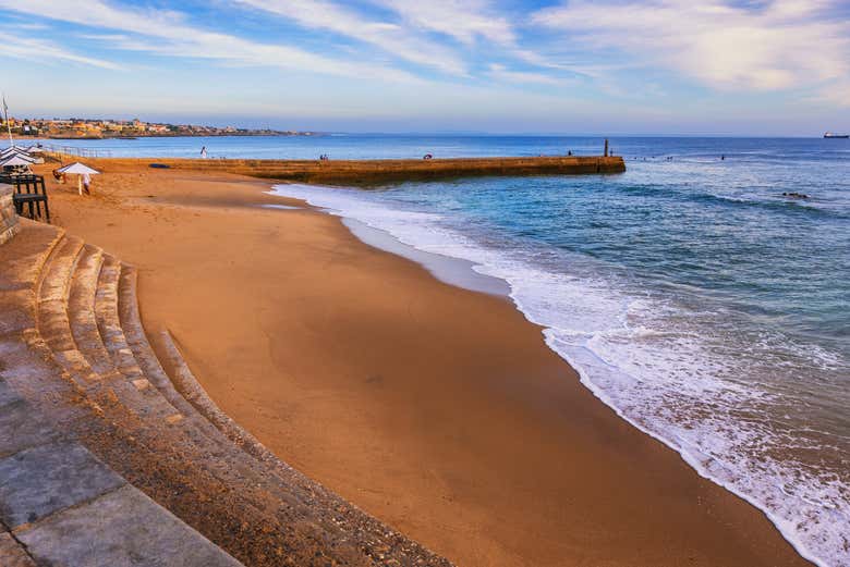 Pontón de la playa Da Rata