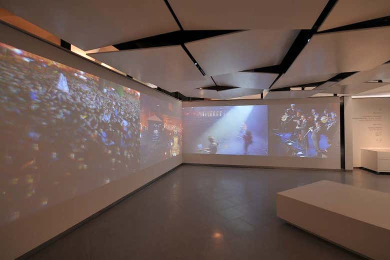 Projeção do Lisboa Story Centre