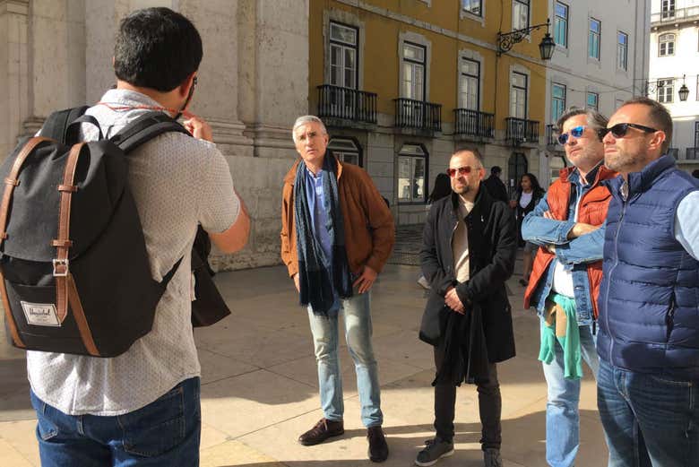 Durante el tour de tapas por Lisboa