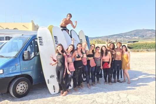 Dopo il corso di surf