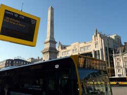A local bus in Lisbon